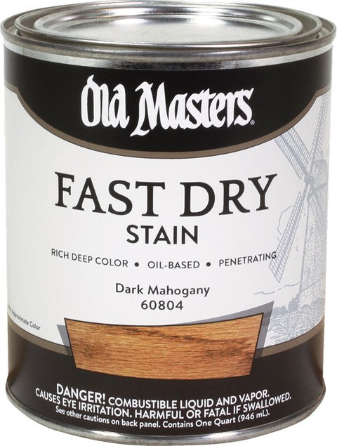 OLD MASTERS Stain Dark Mahogany 1QT